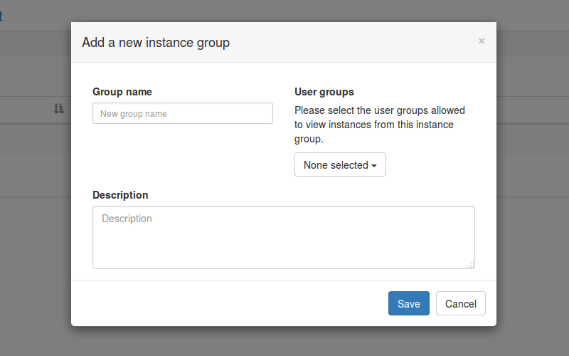 Add instance group